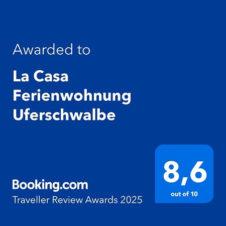 La Casa Ferienwohnung Uferschwalbe Steinberg  Ngoại thất bức ảnh